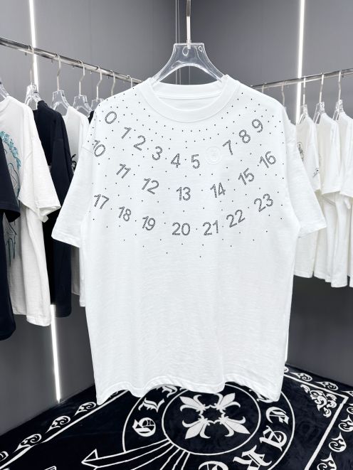 メゾンマルジェラn級品コピー半袖Tシャツコットンホワイト柔らかい春夏高級花柄