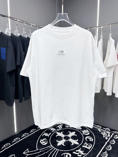 メゾンマルジェラ偽物コピー半袖Tシャツコットンホワイト柔らかい春夏高級