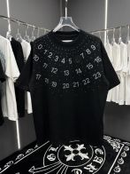 メゾンマルジェラ激安通販コピー半袖Tシャツコットンブラック柔らかい春夏高級花柄