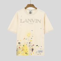ギャラリーデプト デザイナー偽物 刺繍 純綿 柔らかくて快適 半袖Tシャツ 男女兼用 ピンク