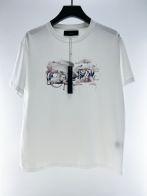 お得！限定品 アミリtシャツ激安通販 人気品 柔らかい シンプル 夏服 Tシャツ  2色可選 ホワイト