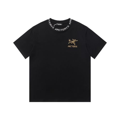 アークテリクス定番人気物スーパーコピー半袖Tシャツコットンブラック柔らかい高級花柄