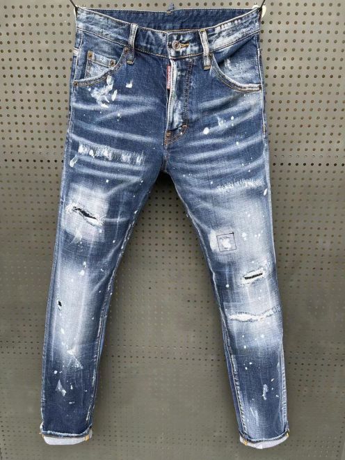 超激安‼ディースクエアード ハーフパンツｎ級品 ズボン 派手 カジュアル 柔らかい綿素材 ジンーズ ブルー