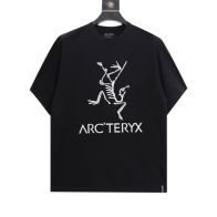 アークテリクス2024新作スーパーコピー半袖Tシャツコットンブラック柔らかい高級花柄
