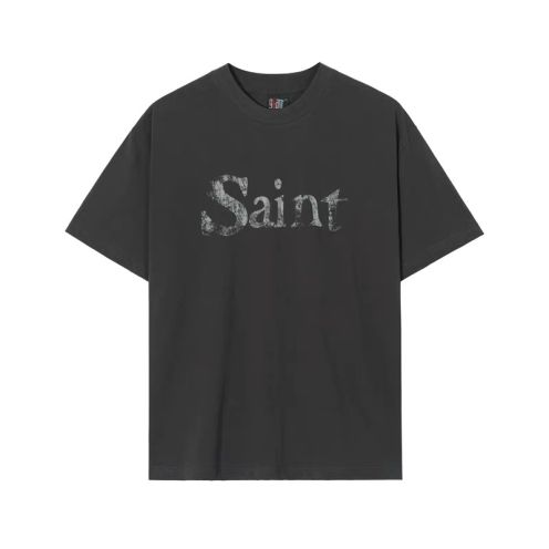セントマイケルスーパーコピー半袖Tシャツコットンブラック柔らかい高級花柄