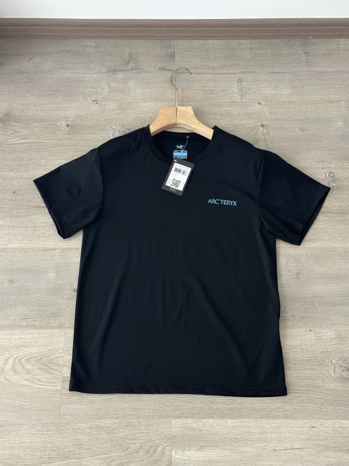 アークテリクス2024新作スーパーコピー半袖Tシャツコットンブラック柔らかい高級花柄