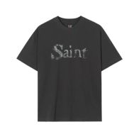 セントマイケルスーパーコピー半袖Tシャツコットンブラック柔らかい高級花柄