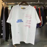 春夏人気定番安い gallery dept t シャツコピー 柔らかい シンプル 純綿 Tシャツ ホワイト