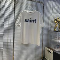 セントマイケル2024新作スーパーコピー半袖Tシャツコットンホワイト柔らかい高級花柄レディースメンズ