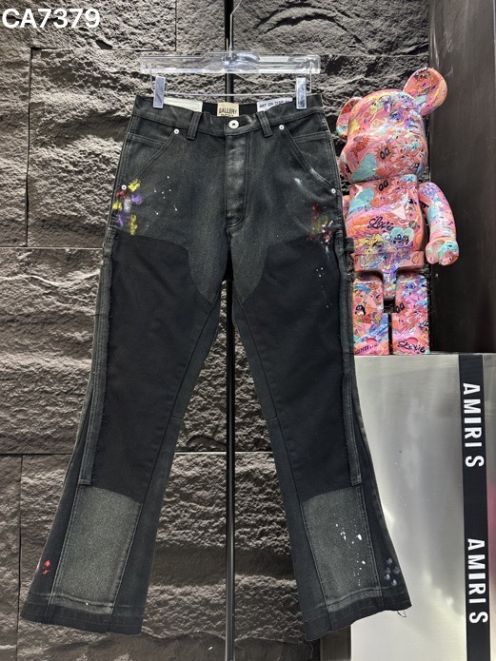 品質保証豊富なギャラリーデプト サイズ感激安通販 ラッパズボン デニム ジンーズ ブラック