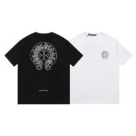 人気定番豊富なクロムハーツtシャツサイズ偽物 柔らかい 人気トップス ホワイト