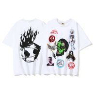 2024定番人気ギャラリーデプト サイズ感コピー 人気品 シンプル 半袖Tシャツ 純綿 髑髏 ホワイト