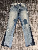 最激安品！ギャラリーデプト デニム偽物 シンプル デニムズボン ジンーズ ファッション ブルー