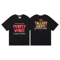 最安値！大人気ギャラリーデプト ロンtスーパーコピー シンプル 半袖Tシャツ 純綿 ブラック