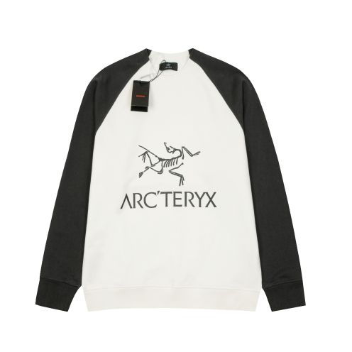 アークテリクスキャップスーパーコピー フードなしパーカー 純綿トップス ファッション 高品質 ブラック