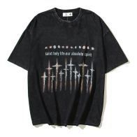 セントマイケル定番人気物スーパーコピー半袖Tシャツコットンブラック柔らかい高級花柄