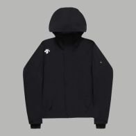 秋冬新作 メンズ デサントジャケット激安通販 人気 防風 ファッション 快適 登山 男女兼用 ブラック