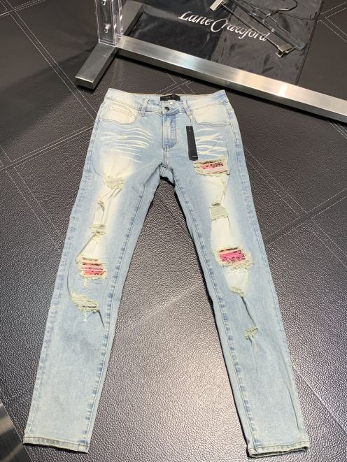 アミリ デニム 芸能人激安通販 最安値人気 HOT ズボン デニム ジーンズ  ファッション ブラック