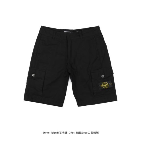 ストーンアイランド オーバーサイズ激安通販 人気 カジュアル 軽量ズボン ショットパンツ シンプル ブラック