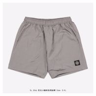 人気定番豊富なストーンアイランド 半ズボンコピー カジュアルナイロン ショットパンツ 夏ズボン グレイ