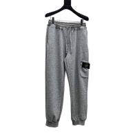  大人気 ストーンアイランド パンツ サイズ感コピー カジュアルズボン 純綿パンツ 限定品 運動 グレイ