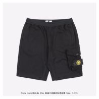 ストーンアイランド パンツ サイズｎ級品 カジュアルナイロン刺繡 ショットズボン 夏パン ブラック