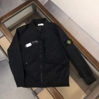 【激安】高級品通販ストーン アイランド アイス ジャケット偽物 トップス 防風 暖かい かっこいい！ブラック