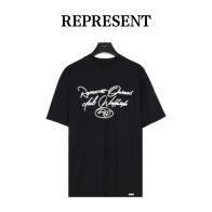 REPRESENT お買い得豊富な プレゼントtシャツ激安通販 純綿 トップス 半袖 シンプル ブラック
