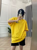 WE11DONE 春夏新作 ウェルダン英語コピー 短袖 Tシャツ ゆったり 純綿トップス カラフル 4色可選