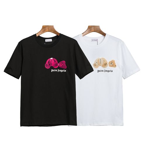 パームエンジェルス tシャツｎ級品 触り心地のいい カーディガン 純綿 トップス 熊 男女兼用 2色可選