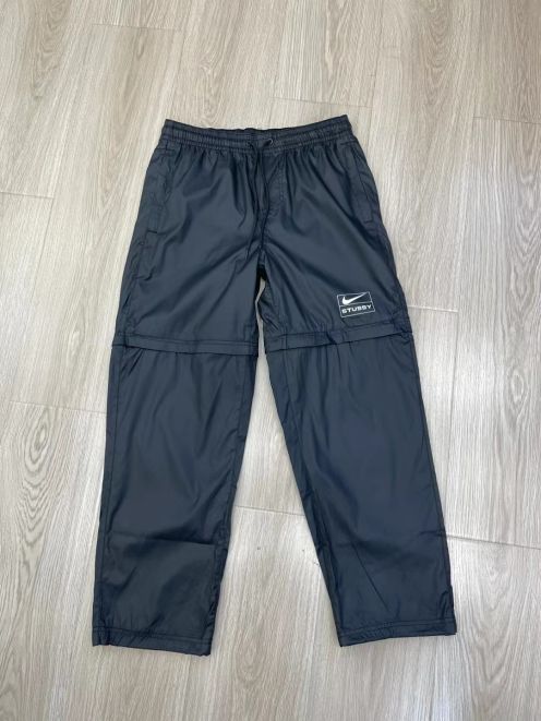 ステューシーズボンコピー 運動 カジュアルパンツ 取り外し可能なパンツ ショットパンツ ランニング 快適 ブラック