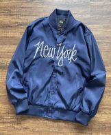 ステューシー アメリカスーパーコピー アウター 野球服 文字刺繍 ファッション ランニング 運動 ファッション ブルー