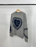 限定セール低価 アクネストゥディオズ ニットベストｎ級品 冬服 暖かい セータートップス ハット ゆったり グレイ