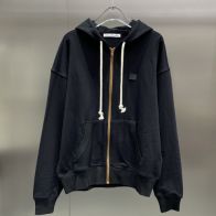 アクネストゥディオズ パーカー メンズｎ級品 純綿 フード付き ランニング トップス 柔らかい 男女兼用 カジュアル ブラック