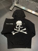 マスターマインド 服偽物 純綿 トップス カジュアルパンツ 2点セット チャック 高級品 厚い 柔らかい ブラック