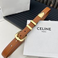 HOT100%新品セリーヌベルトスーパーコピー　WESTERN Mサイズのスムースレザーベルト