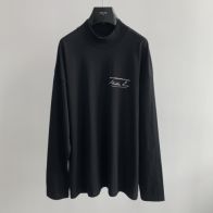 新作到着!!  マーティンローズ メンズスーパーコピー 純綿 トップス 長袖 tシャツ シンプル ハイネック カシュクール 2色可選