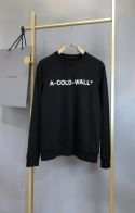 ACOLDWALL コールドウェザーパーカー アメリカｎ級品 カジュアル 運動 純綿トップス 厚い フードなし ブラック