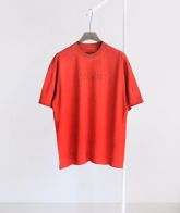 ACOLDWALL 春夏大販売 ザウォール 服コピー 純綿tシャツ トップス ゆったり 半袖 シンプル 柔らかい オレンジレッド