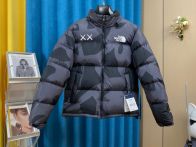 ザノースフェイスダウンジャケット 価格偽物 暖かい 保温 ファッション 人気品 アウター コラボモデル 2色可選 ブラック
