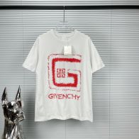 【 限定品】ジバンシィtシャツ偽物  純綿 トップス Tシャツ 短袖 プリント プリント カップル 男女兼用 2色可選 ホワイト