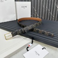 人気セールHOT セリーヌのベルトバッグ偽物 牛革 パンチング レディース レザー レディース ビジネス 仕事用 ブラック
