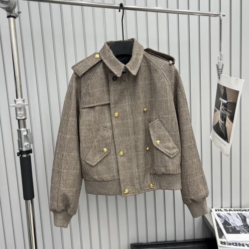 限定セール低価 セリーヌ スペンサージャケットｎ級品 暖かい トップス アウター シンプル ファッション グレイ