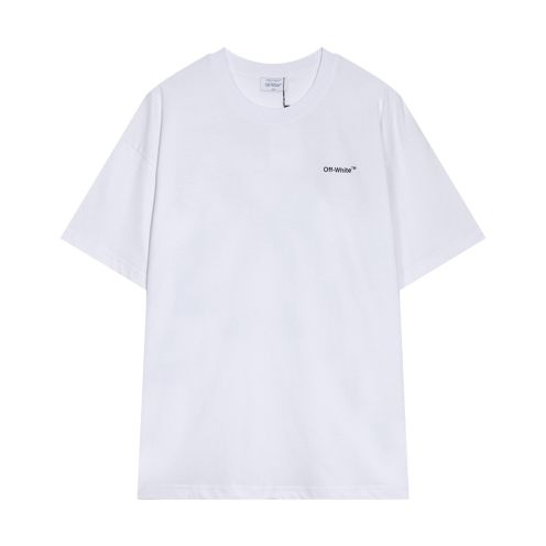 2024定番人気  オフホワイトｔシャツ偽物  高品質 コットン素材