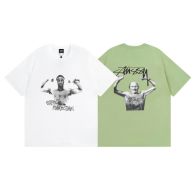 おすすめ マーティンローズ ロンt偽物 純綿 トップス ファッション 短袖 プリント Tシャツ ファッション 2色可選