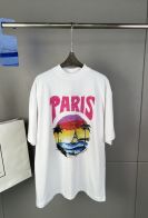 新作入荷 格安 メンズ バレンシアガ  tシャツスーパーコピー ビーチ風 手書き文字 プリント