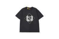 2024定番人気 セントマイケル コラボコピー プリント トップス 純綿Tシャツ 半袖 骰子プリント ブラック