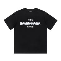 低価直輸入 専門店バレンシアガ tシャツコピー　男女兼用　ダメージ加工