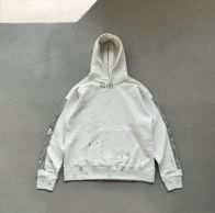 マイケルパーカーｎ級品 トップス プリント 純綿 柔らかい フード付き 品質保証 人気 シンプル 男女兼用 ホワイト