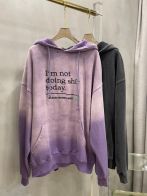 ヴェトモンパーカー レディース激安通販 純綿 フード付き トップス ゆたっり プリント 刺繍 秋服 2色可選
